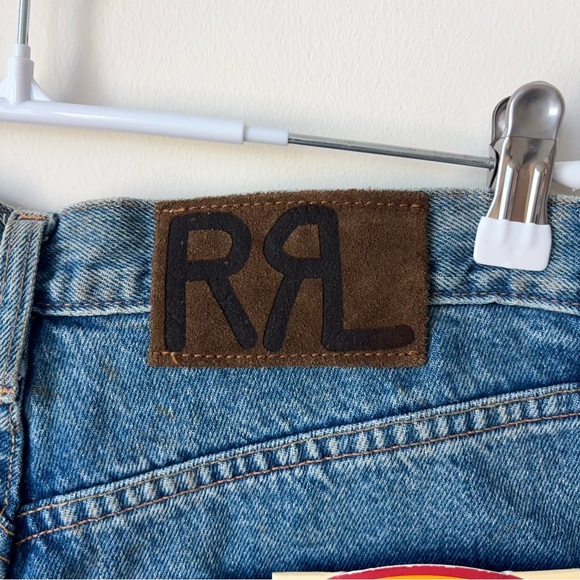 NWT RRL Double RL Vintage Fit Jeans 32 x 34 Light Wash Easy Relaxed Fit USA - Picture 3 of 16